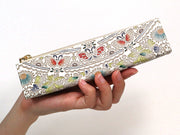 Mo Li Hua - Jasmine Flower (Blue) Pen Case