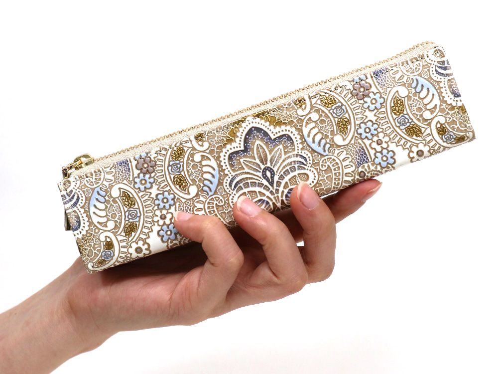 Antique Lace (Blue) Pen Case