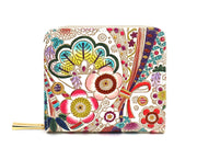 Noshi Ribbons Zip Around Bi-Fold Wallet