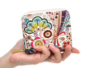 Noshi Ribbons Zip Around Bi-Fold Wallet