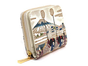 NIHONBASHI Zip Around Bi-Fold Wallet