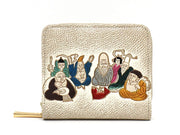 SHICHIFUKUJIN - Seven Lucky Gods Zip Around Bi-Fold Wallet