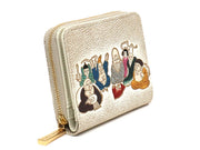 SHICHIFUKUJIN - Seven Lucky Gods Zip Around Bi-Fold Wallet