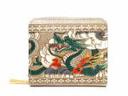 Dragon (Green) Zip Around Bi-Fold Wallet