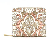 Rocaille (Pink) Zip Around Bi-Fold Wallet