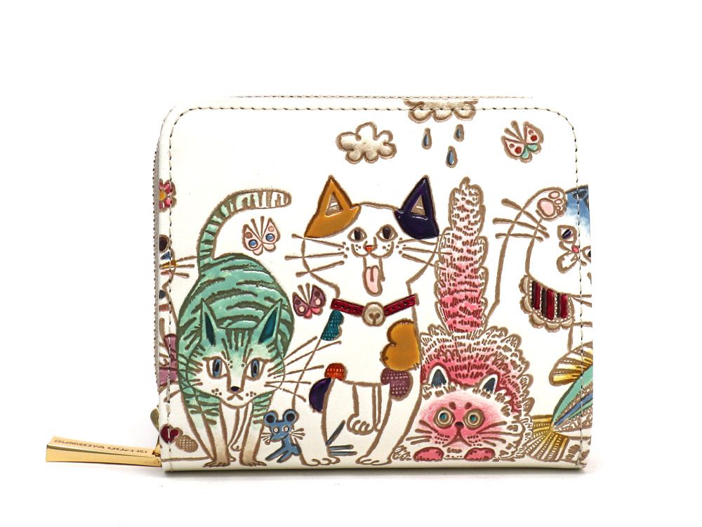 Cats Zip Around Bi-Fold Wallet