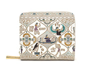 Egyptian Design (#1) Zip Around Bi-Fold Wallet