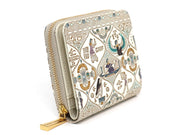 Egyptian Design (#1) Zip Around Bi-Fold Wallet