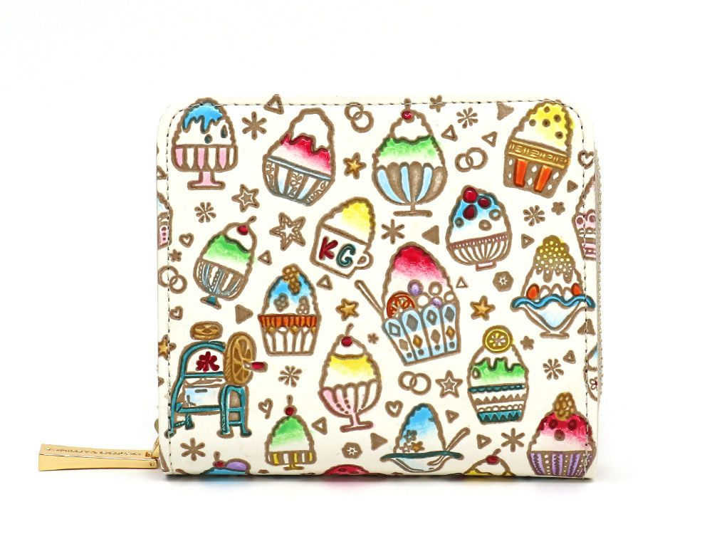 Shaved Ice Zip Around Bi-Fold Wallet