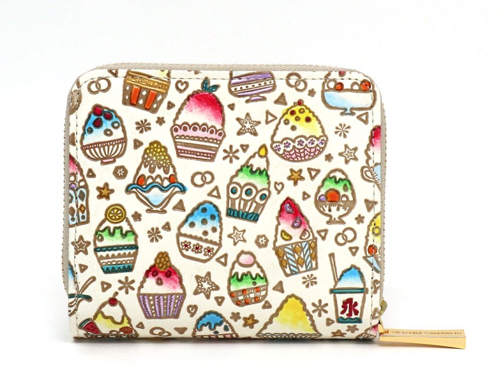 Shaved Ice Zip Around Bi-Fold Wallet