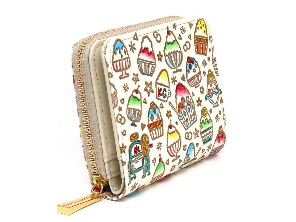 Shaved Ice Zip Around Bi-Fold Wallet