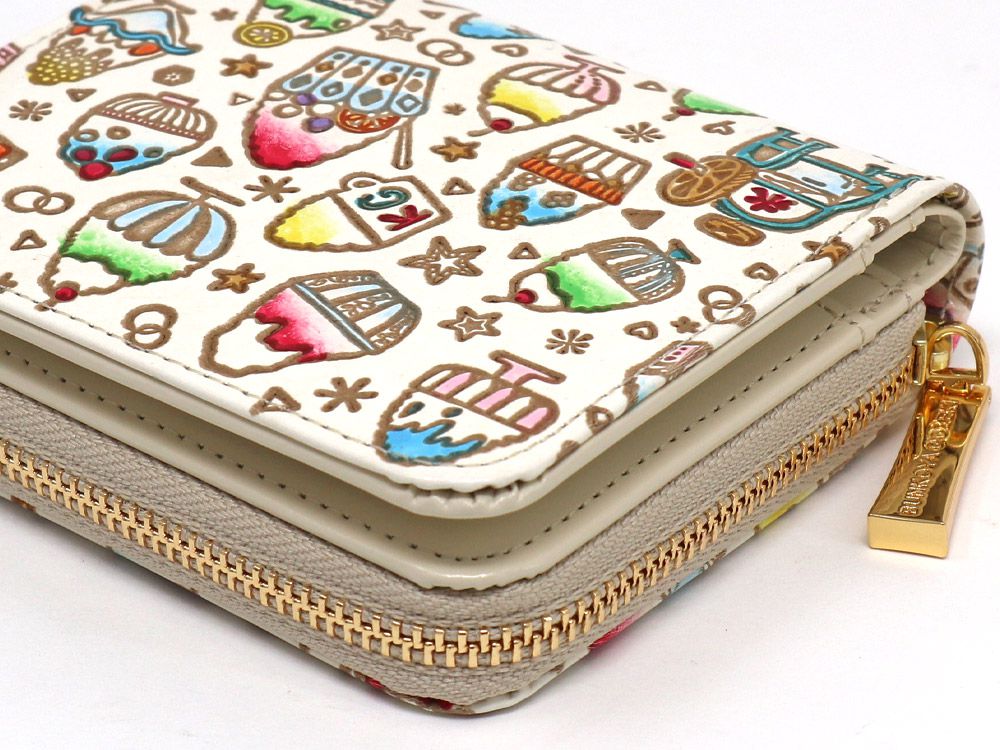 Shaved Ice Zip Around Bi-Fold Wallet