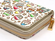 Shaved Ice Zip Around Bi-Fold Wallet