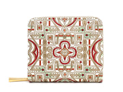 Miyabi (Red) Zip Around Bi-Fold Wallet