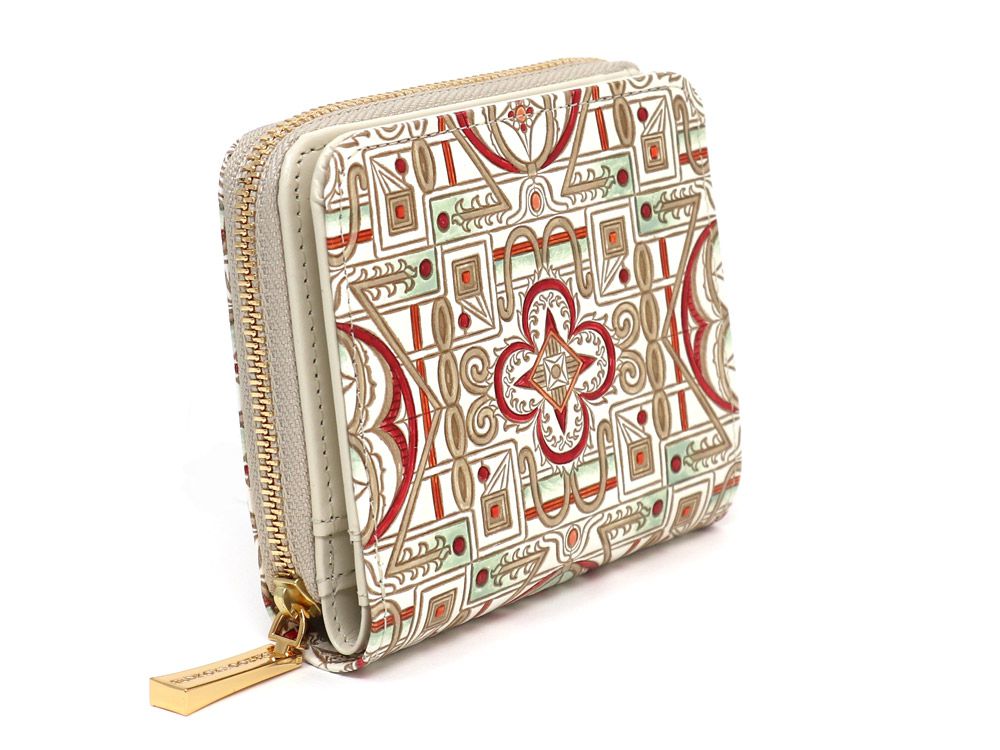 Miyabi (Red) Zip Around Bi-Fold Wallet