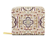 Miyabi (Purple) Zip Around Bi-Fold Wallet