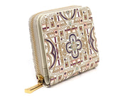 Miyabi (Purple) Zip Around Bi-Fold Wallet