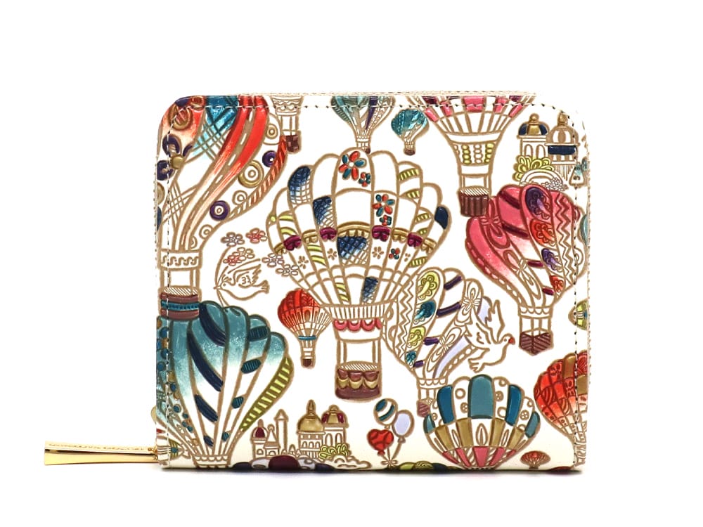 Air Balloons Zip Around Bi-Fold Wallet