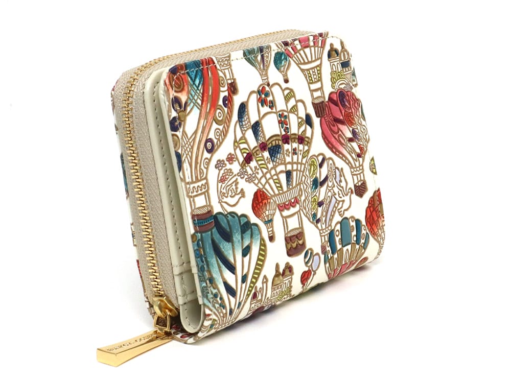Air Balloons Zip Around Bi-Fold Wallet