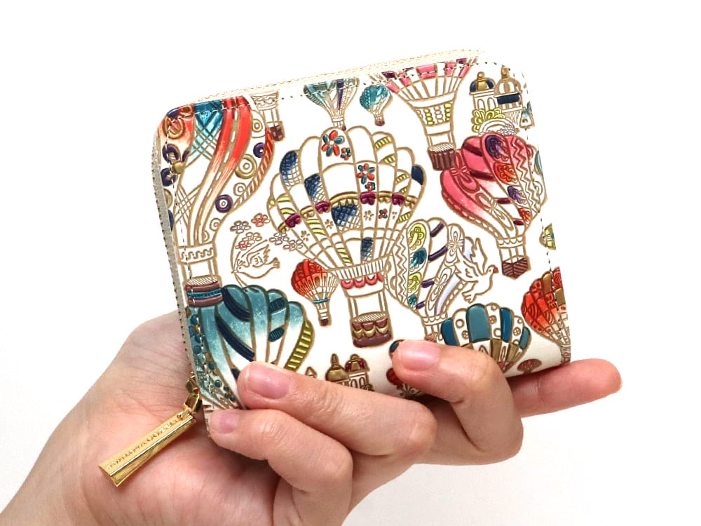 Air Balloons Zip Around Bi-Fold Wallet