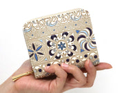 KINSHA - Persia Tiles (Purple) Zip Around Bi-Fold Wallet