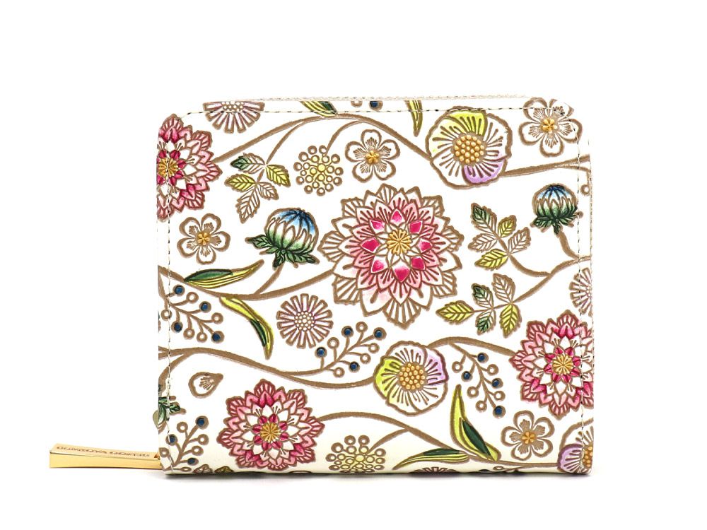 Dahlia (Berry Pink) Zip Around Bi-Fold Wallet