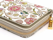 Dahlia (Berry Pink) Zip Around Bi-Fold Wallet
