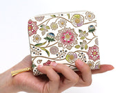 Dahlia (Berry Pink) Zip Around Bi-Fold Wallet
