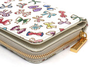 Tiny Ribbons Zip Around Bi-Fold Wallet