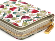 Strawberries Zip Around Bi-Fold Wallet