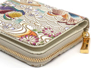 OSHIDORI - Mandarin Ducks Zip Around Bi-Fold Wallet