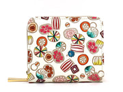 AME - Japanese Candy Zip Around Bi-Fold Wallet