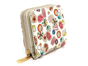AME - Japanese Candy Zip Around Bi-Fold Wallet