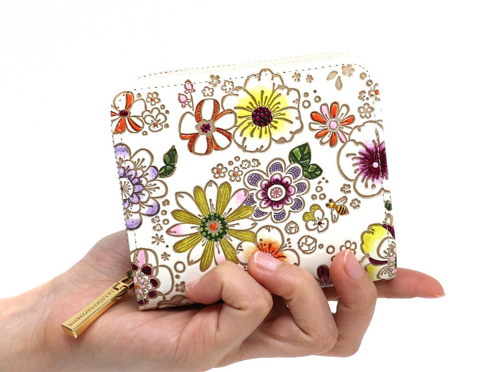 Honeybee Zip Around Bi-Fold Wallet