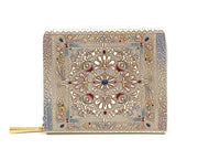 Fantasy Tapestry Zip Around Bi-Fold Wallet