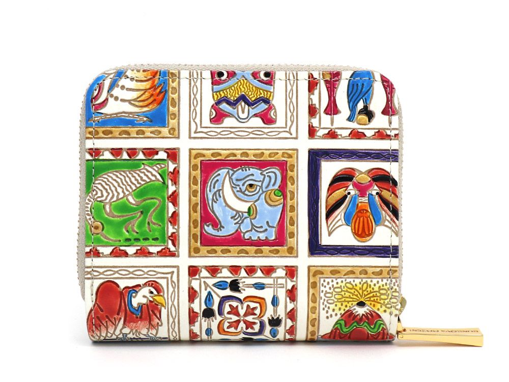 Africa Zip Around Bi-Fold Wallet
