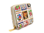 Africa Zip Around Bi-Fold Wallet