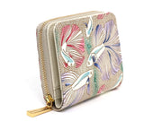 Betta (Purple) Zip Around Bi-Fold Wallet