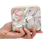 Betta (Purple) Zip Around Bi-Fold Wallet