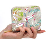 Betta (Green) Zip Around Bi-Fold Wallet