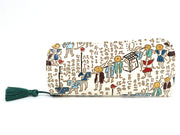 Daimyo Procession with Kanji Eyeglasses Case