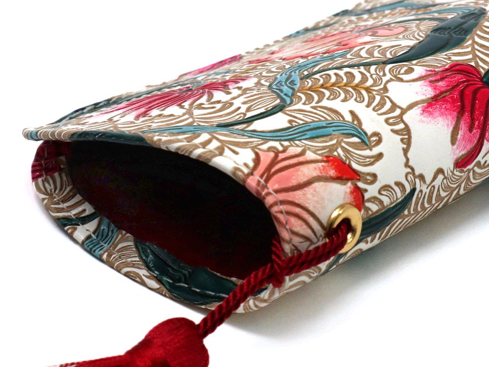 North Garden (Coral) Eyeglasses Case