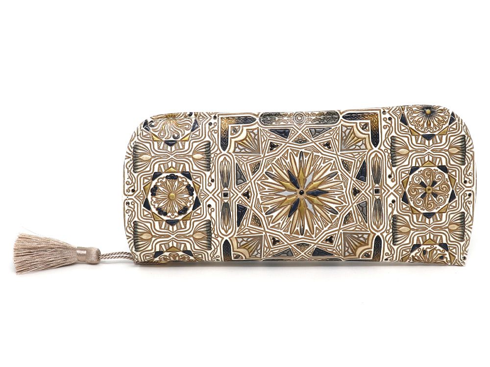 Carreau (Black) Eyeglasses Case