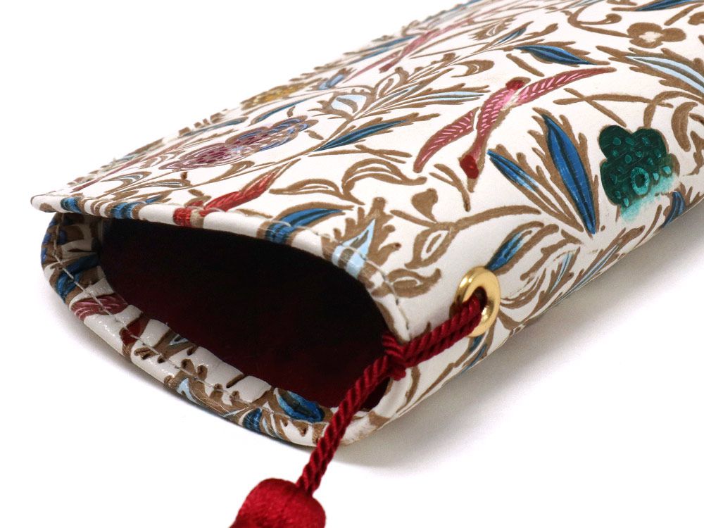 Geese (Red) Eyeglasses Case