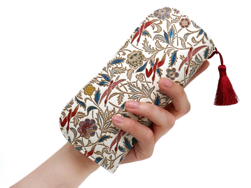 Geese (Red) Eyeglasses Case