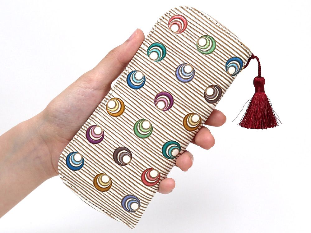 MARIME Colorful Balls Eyeglasses Case