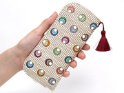 MARIME Colorful Balls Eyeglasses Case