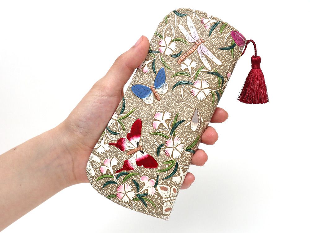 Dianthus Flowers Eyeglasses Case