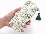 White Lilies Eyeglasses Case