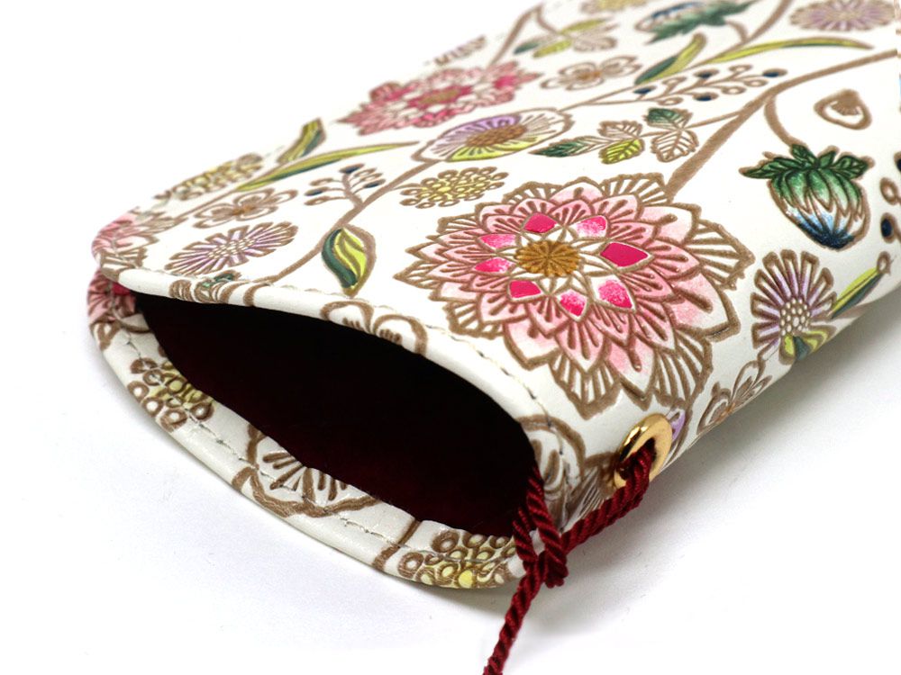Dahlia (Berry Pink) Eyeglasses Case
